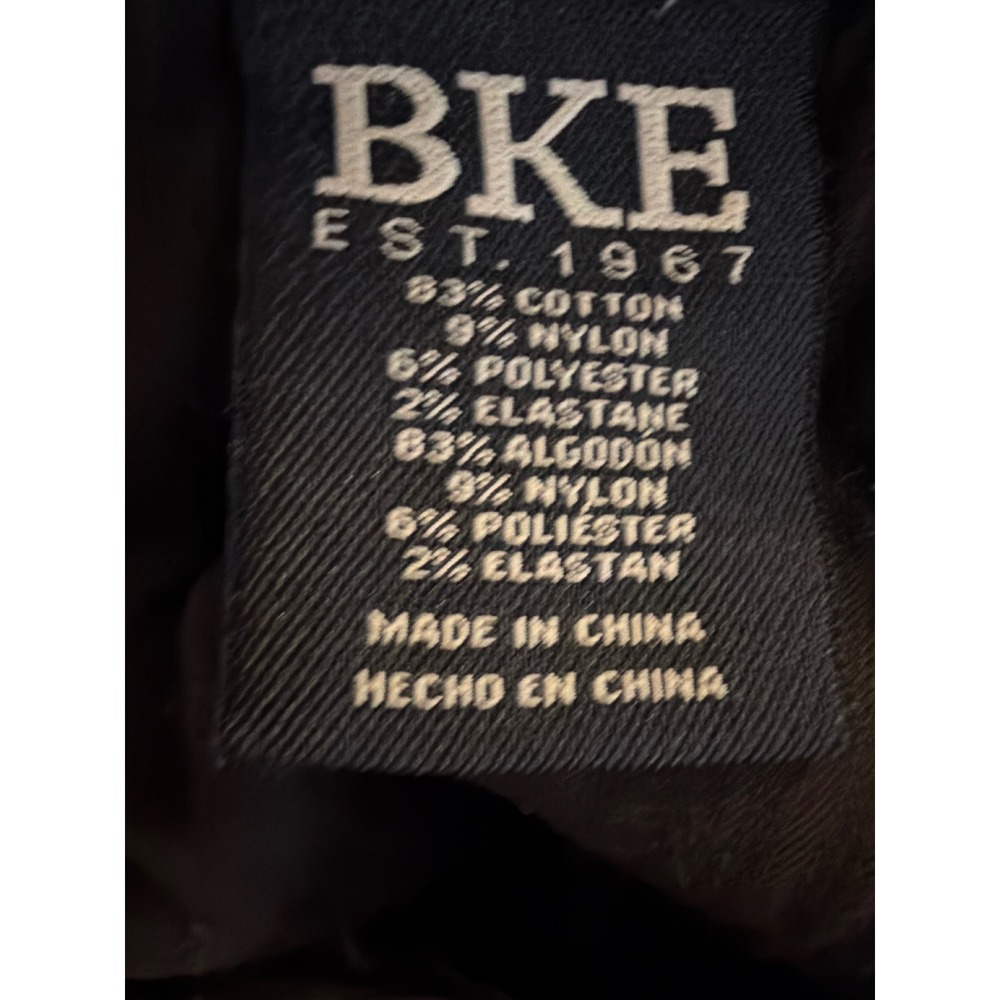 BKE Jeans Mens 28x30 Aiden Slim Black Stretch GBP21452 Denim Pants - Picture 6 of 12